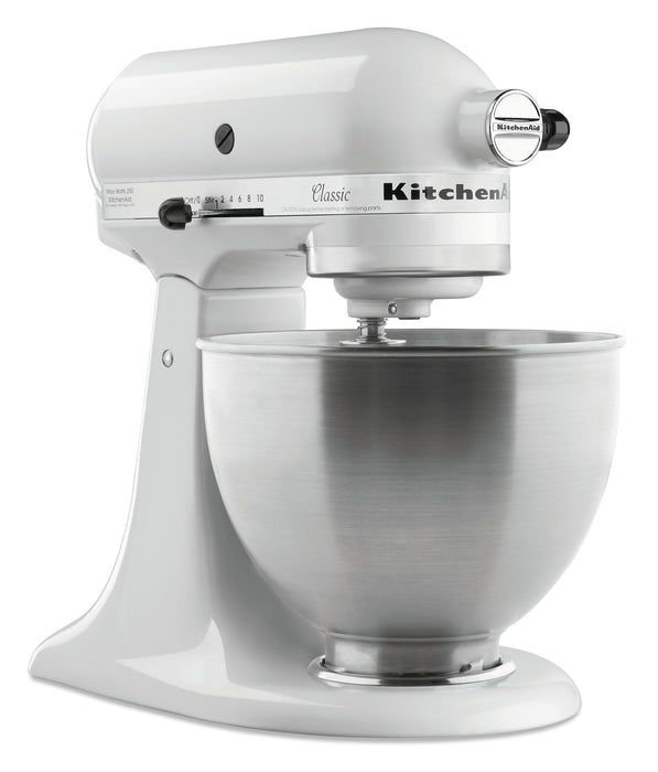KitchenAid 5K45SSEWH, wit, 4,28L