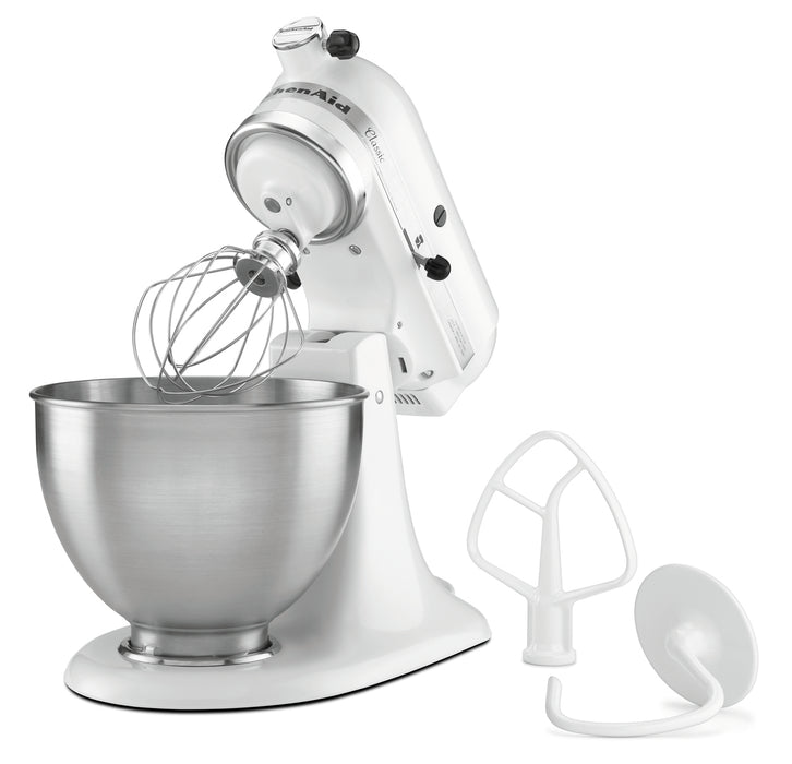 KitchenAid 5K45SSEWH, wit, 4,28L