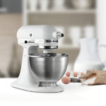 KitchenAid 5K45SSEWH, wit, 4,28L