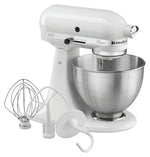 KitchenAid 5K45SSEWH, wit, 4,28L