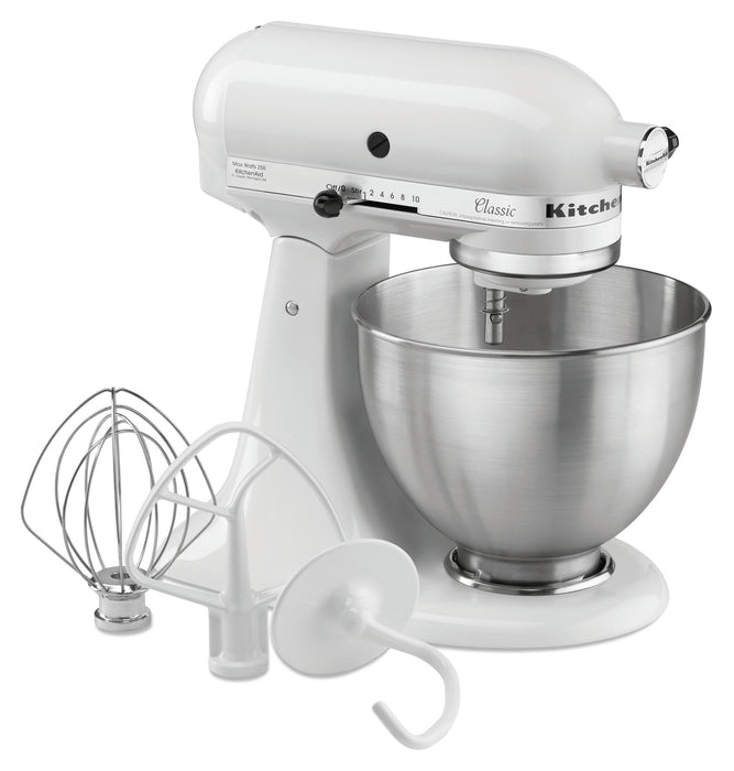 KitchenAid 5K45SSEWH, white, 4.28L