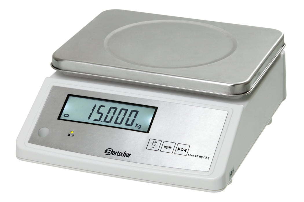Keukenweegschaal, 15kg, 2g