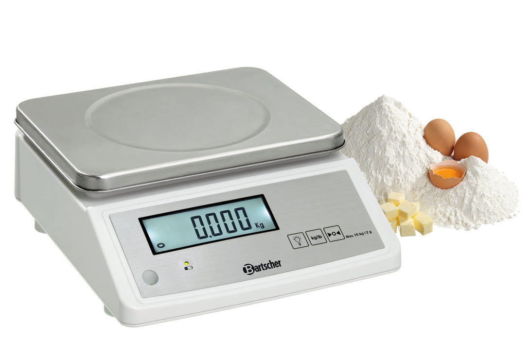 Keukenweegschaal, 15kg, 2g
