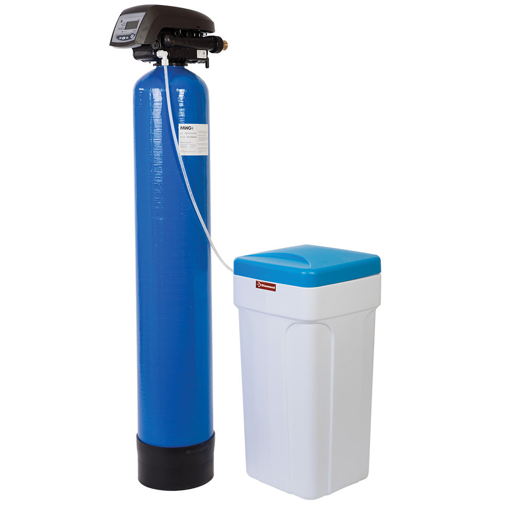 Chrono-volumetrische waterontharder 50 liter, met externe carboy, Diamond ADD-50/DL-2