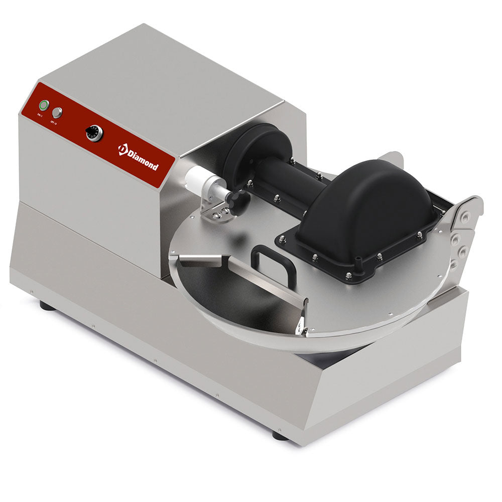 Horizontale cutter 12 liter (7 kg), variabel toerental, Diamond CUT-H12/NVV