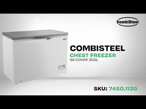 Vrieskist met RVS deksel 302 L