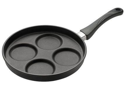 Eurolux Premium Spiegelei/Pannenkoekenpan Ø 26 cm, met 4 uitsparingen