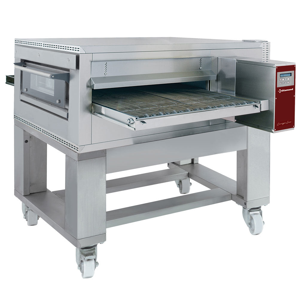 Transportoven voor pizza, gas, bandbreedte 100 cm, Diamond FTGV100/130-N