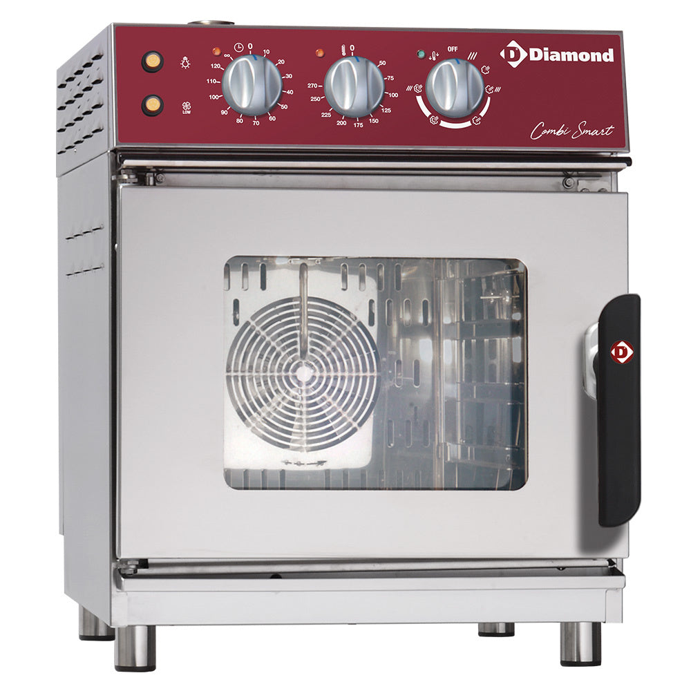 Elektrische combisteamer 4x GN 2/3, mechanische bediening, Combi Smart Line, Diamond FVS-423