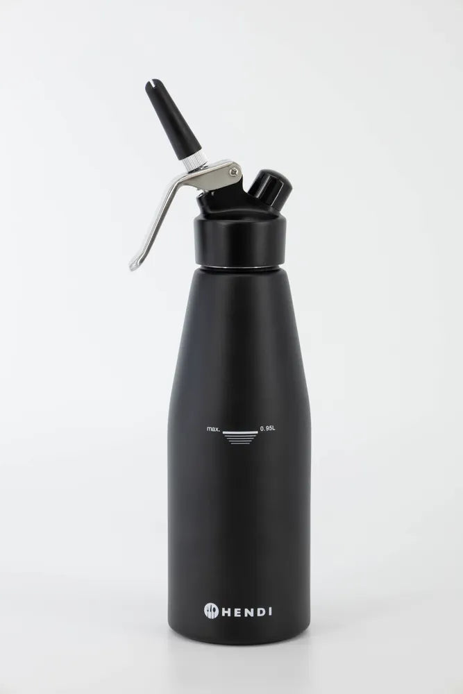 Slagroomapparaat Kitchen Line zwart