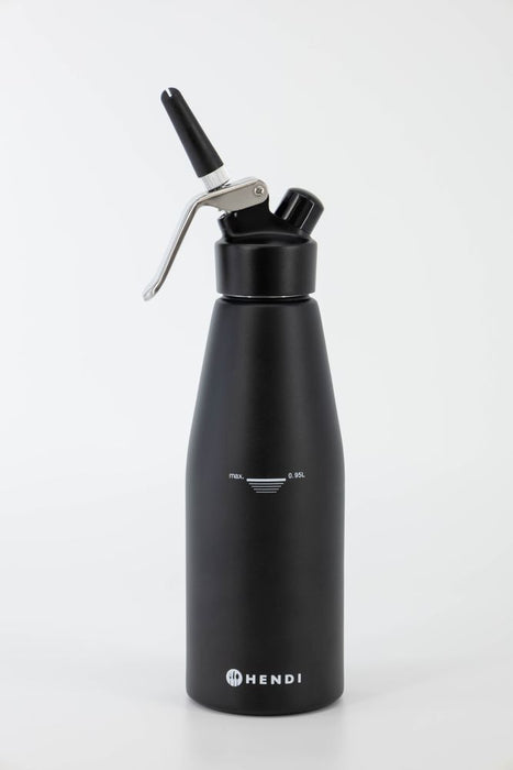 Slagroomapparaat Kitchen Line zwart