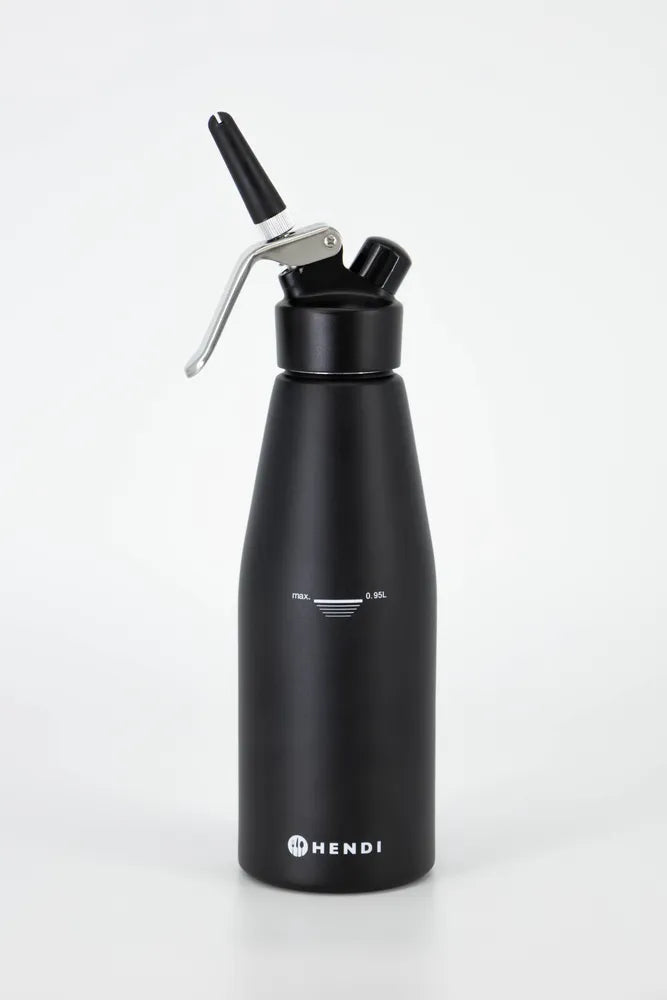 Slagroomapparaat Kitchen Line zwart