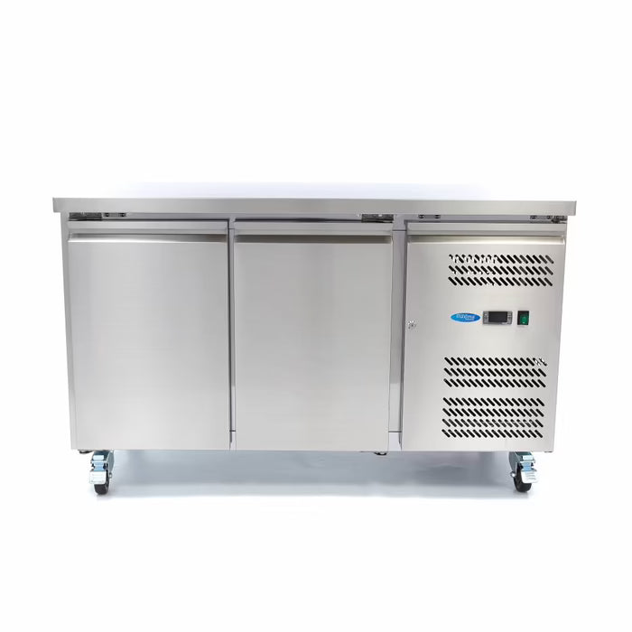 Koelwerkbank - 136 cm - 2 Deuren