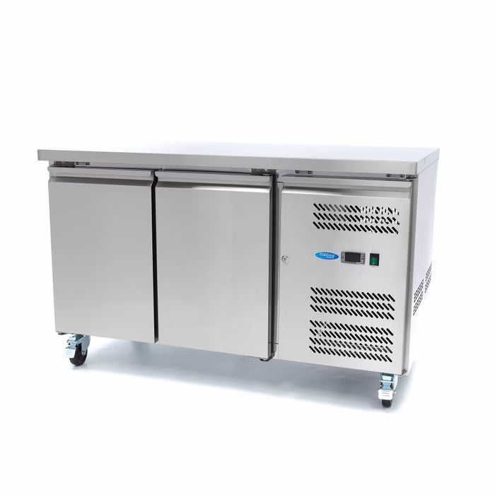 Koelwerkbank - 136 cm - 2 Deuren