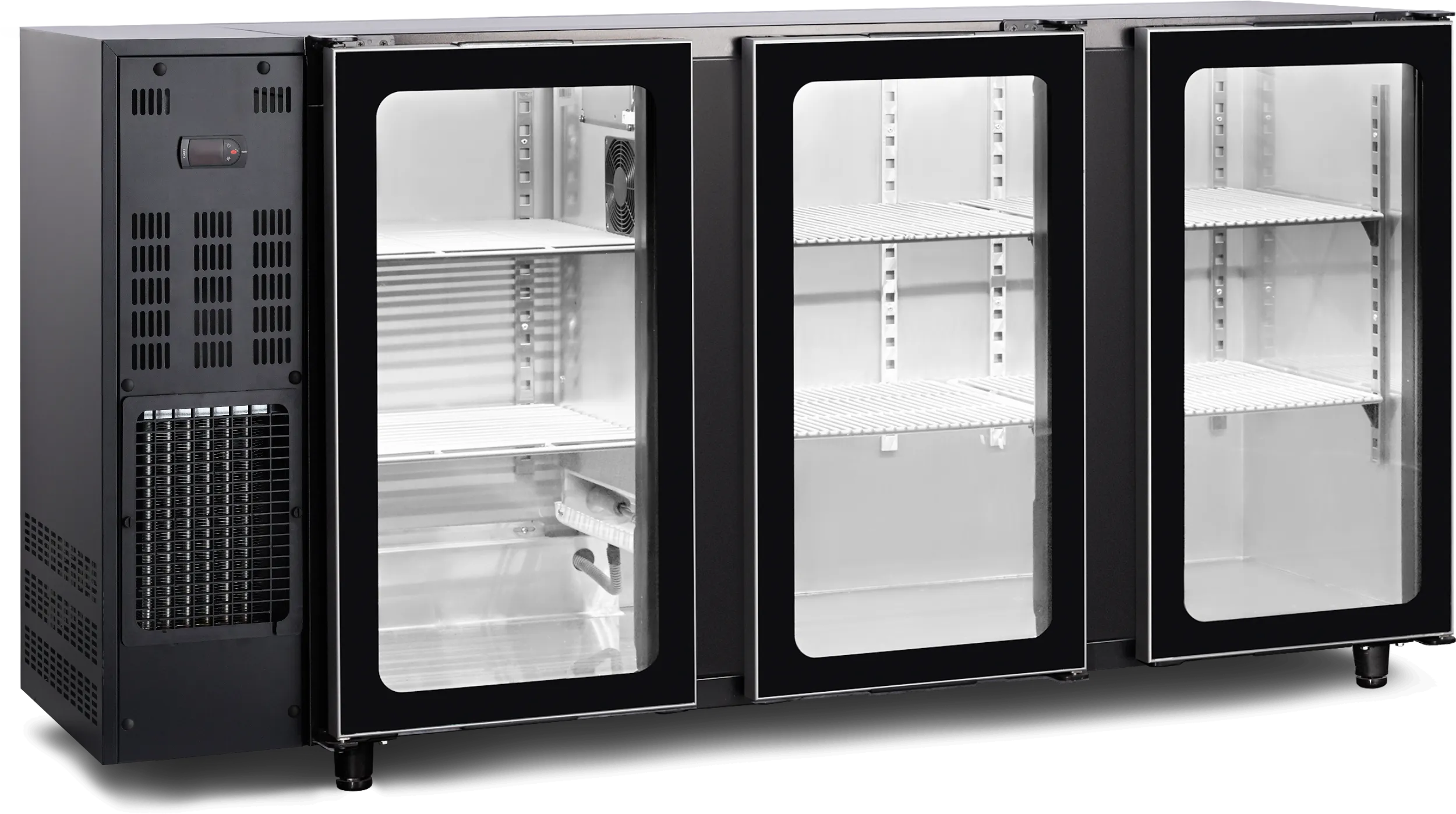 BARKAST - MET COMPRESSOR 1775mm 3 GLASDEUREN - TBC3G 177B