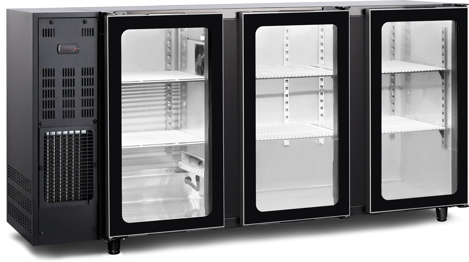 BARKAST - MET COMPRESSOR 1775mm 3 GLASDEUREN - TBC3G 177B