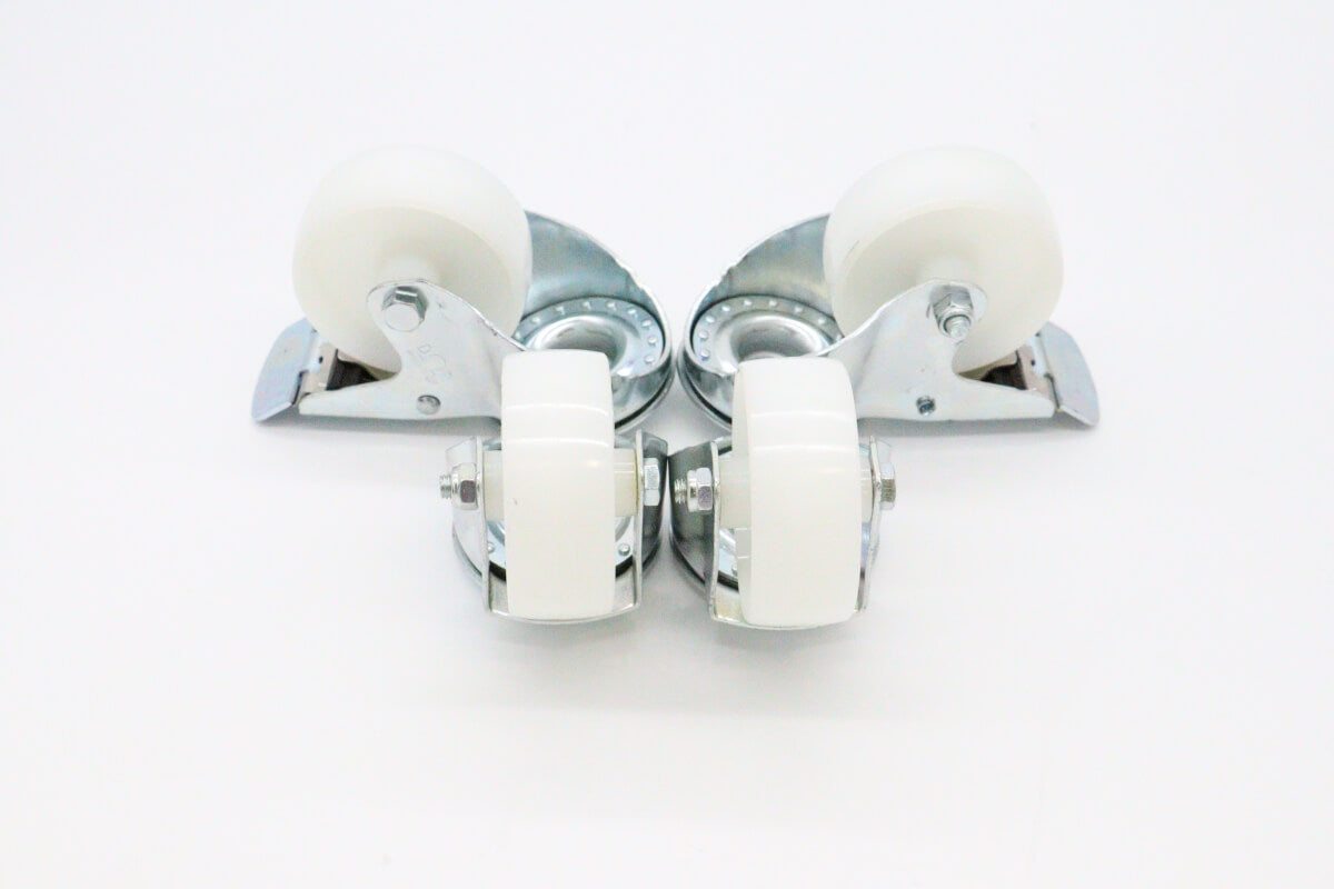 Wielen voor Werktafel Combisteamer - 2 met rem - 4.3 Inch / 11 cm