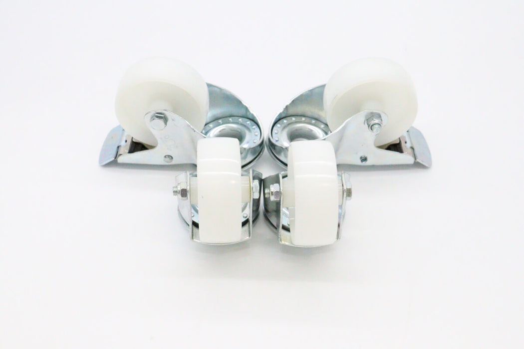 Wielen voor Werktafel Combisteamer - 2 met rem - 4.3 Inch / 11 cm