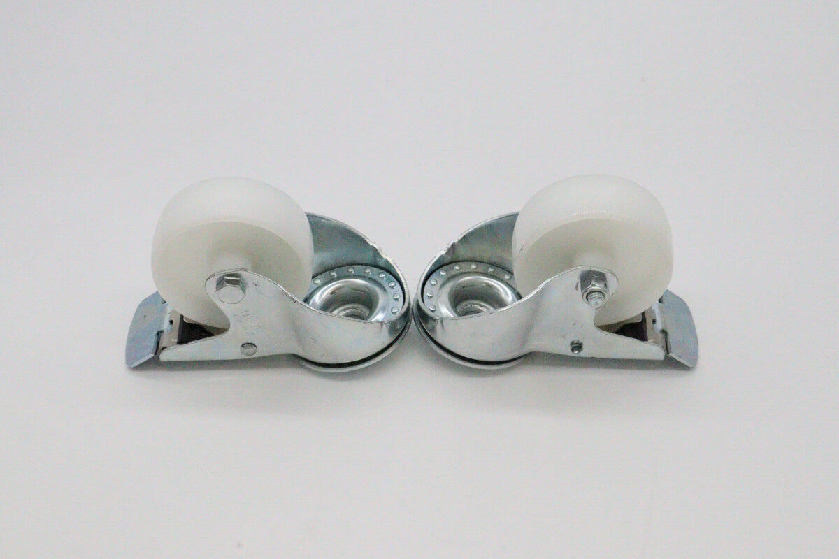 Wielen voor Werktafel Combisteamer - 2 met rem - 4.3 Inch / 11 cm