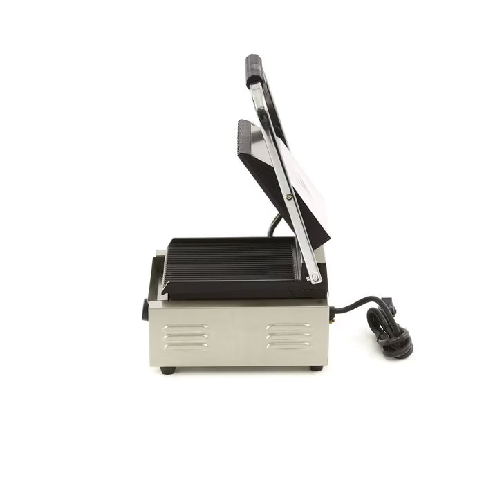 Contactgrill - Gegroefd - Enkele Grillplaat - 22 cm