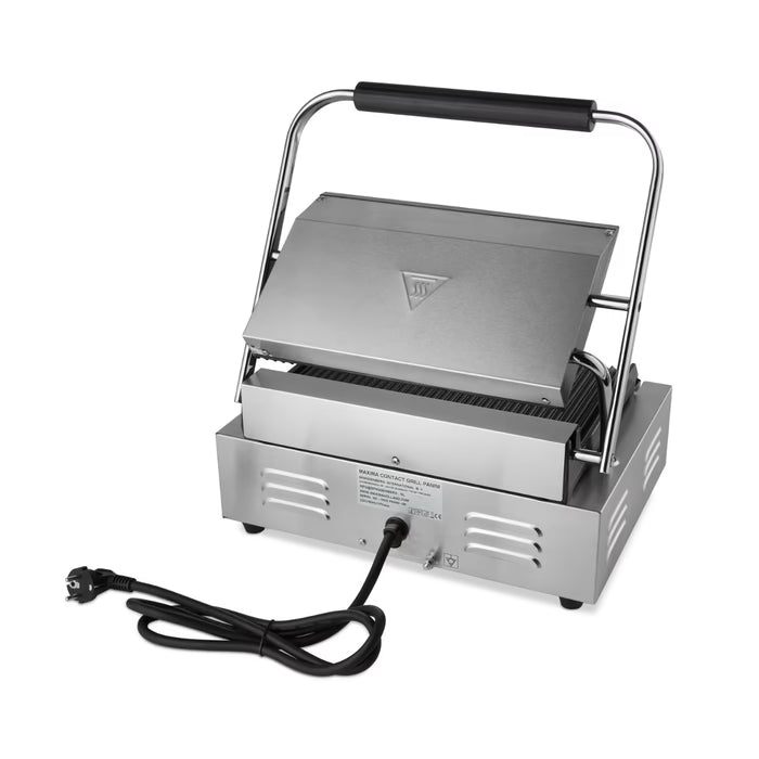 Contactgrill - Gegroefd - Enkele Grillplaat - 33,5 cm