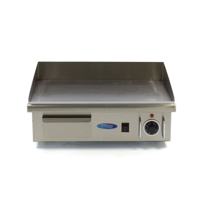 Grillplaat - Glad - 55 cm - incl. Opvangbak