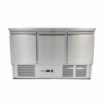 Koelwerkbank - 137 cm - 3 Deuren