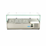 Opzetkoelvitrine - 95 cm - 3 x 1/3 GN Bakken