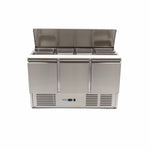 Saladette - 400 L - 137 cm - 3 Deuren - incl. Snijplank