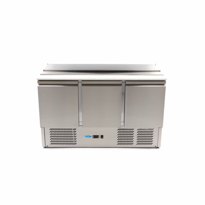 Saladette - 400 L - 137 cm - 3 Deuren - incl. Snijplank