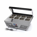 Saladette - 67 L - Tafelmodel - 8 x 1/6 GN