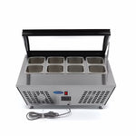 Saladette - 67 L - Tafelmodel - 8 x 1/6 GN