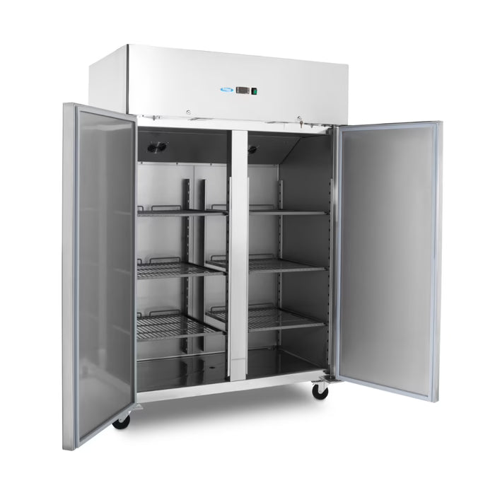 Vrieskast - 1200 L - 6 Verstelbare Roosters (2/1 GN) - op Wielen - incl. Roosters