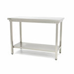 Werktafel rvs - 100 x 70 cm - Verstelbare Hoogte
