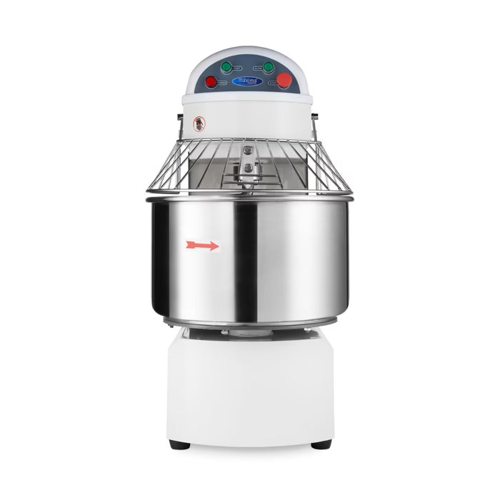 Spiraalkneder - 50 L - 32 Kg Deeg - 2 Snelheden