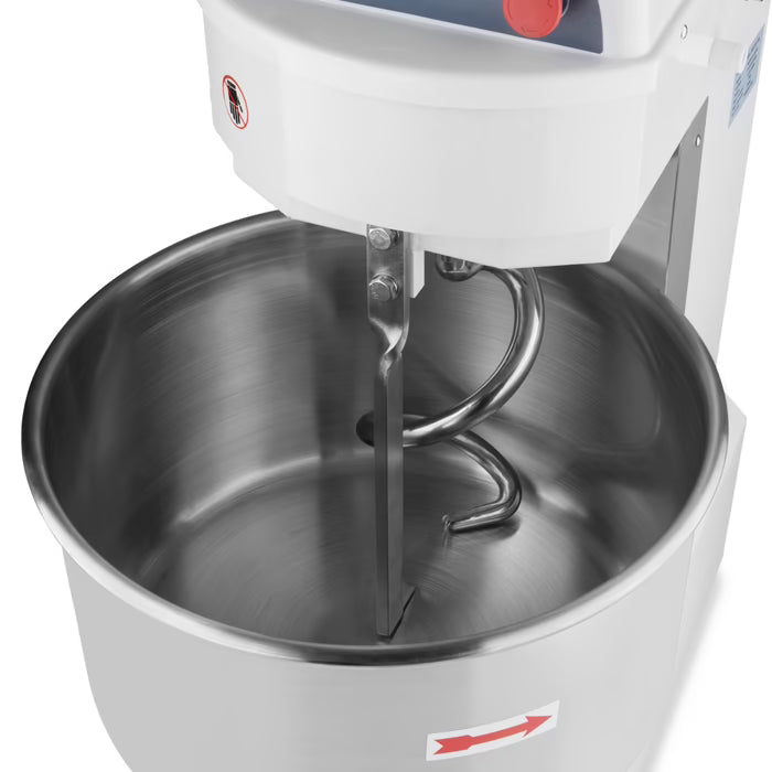 Spiraalkneder - 50 L - 32 Kg Deeg - 2 Snelheden