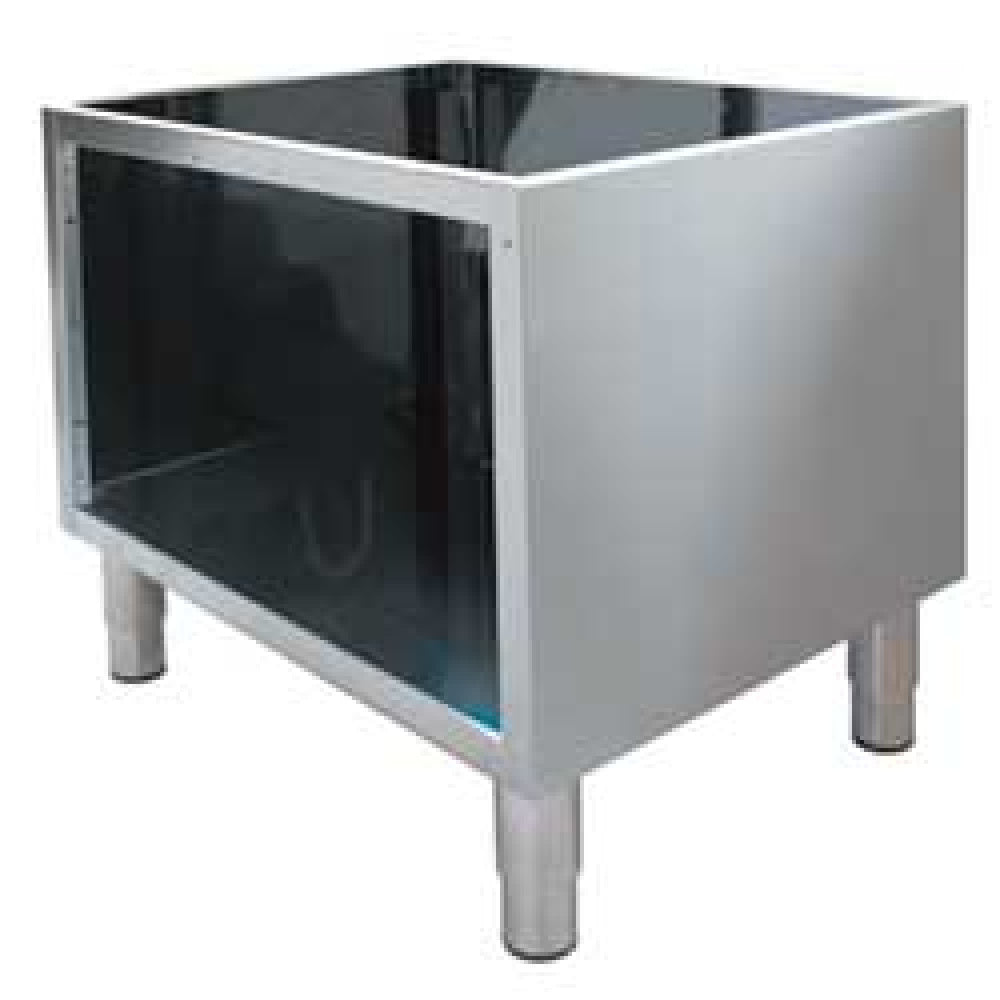 Open onderstel roestvrij staal, 70 cm breed, Alpha 650 EVO, Diamond N65/BA7-N