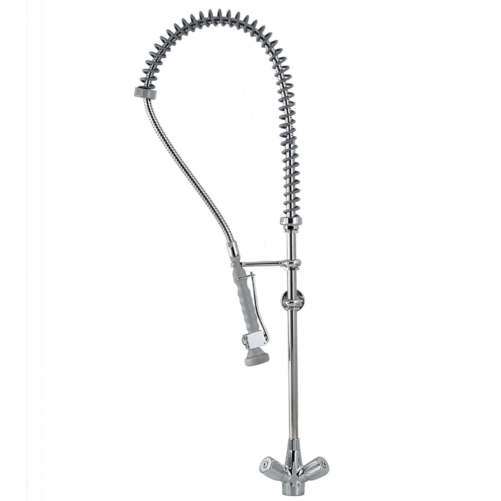 Mengkraan met handdouche, Heavy-Duty, wandmontage 150 mm, slang 1000 mm, Diamond CW7002-HE