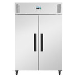 Polar G-Serie dubbeldeurs staande koelkast met geforceerde lucht 1200Ltr