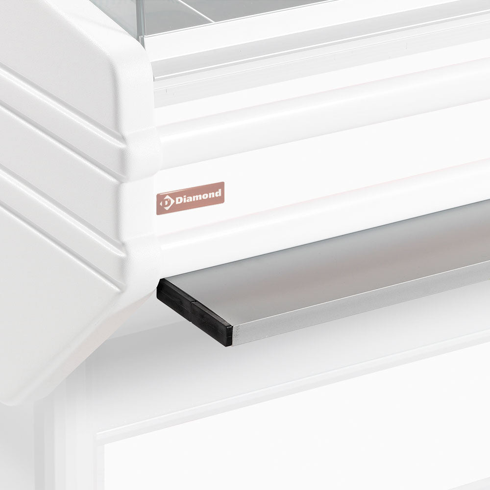 Tashouder voor vitrinebalie, per meter, Diamond PGBR
