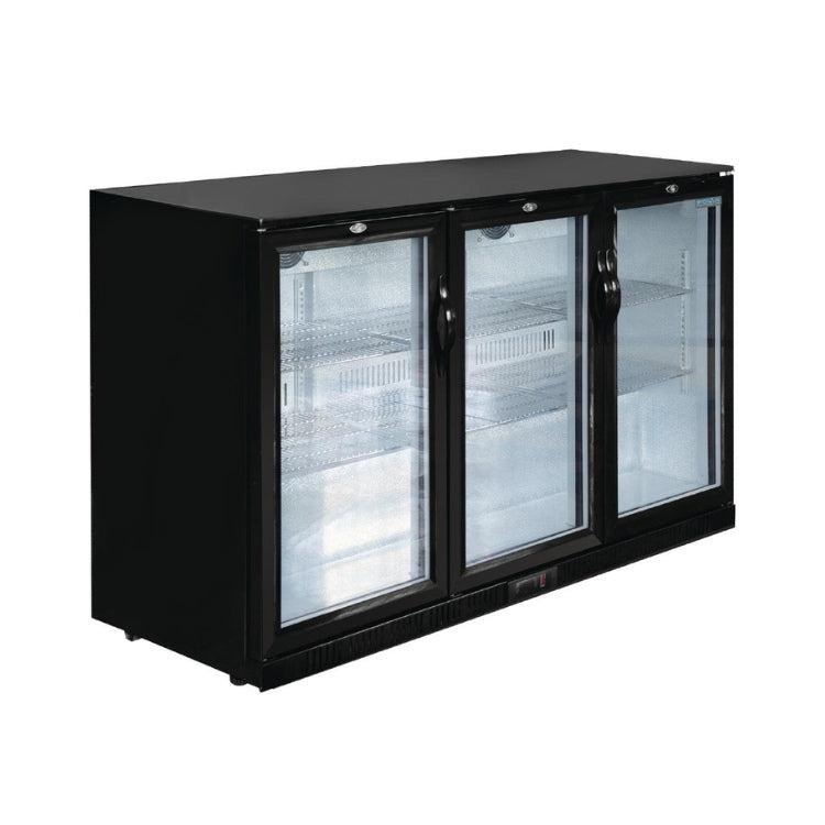 Polar G-serie laag model barkoeling drie klapdeuren 320L