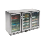 Polar G-serie 3-deurs barkoeling met klapdeuren RVS 330L