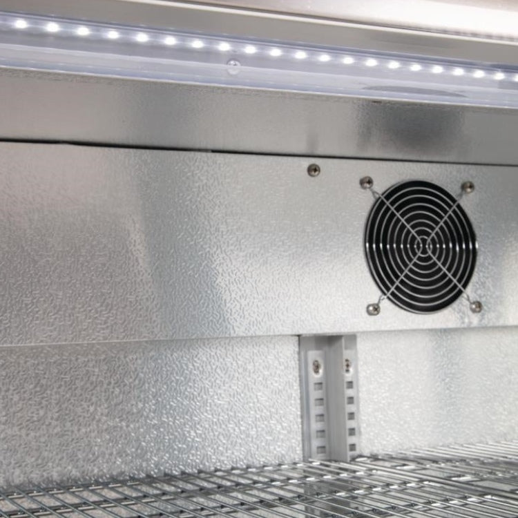 Polar G-serie 3-deurs barkoeling met klapdeuren RVS 330L
