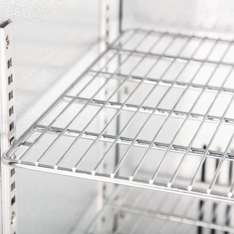 Polar G-serie 3-deurs barkoeling met klapdeuren zwart 330L