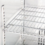 Polar G-serie 3-deurs barkoeling met schuifdeuren zwart 330L