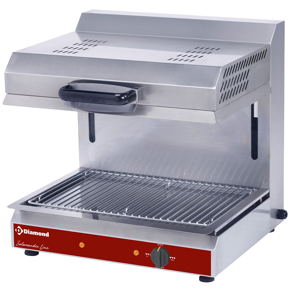 Elektrische salamander, 60 cm, met afneembare kap, Diamond SA/60E