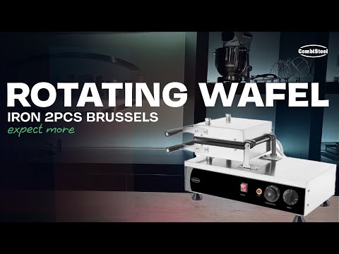 DRAAIBAAR WAFELIJZER 2ST BRUSSELSE WAFEL