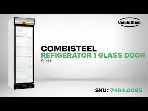BEVERAGES FRIDGE 1 GLASS DOOR 382L