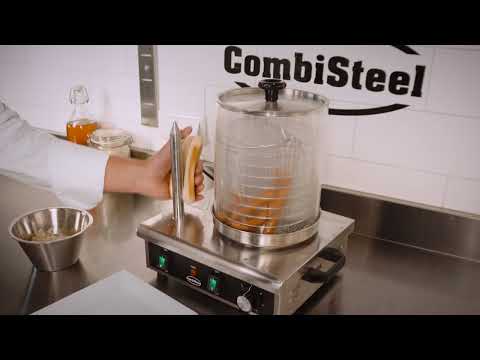 HOT DOG WARMER MET 2 BROOD VERWARMSTAVEN