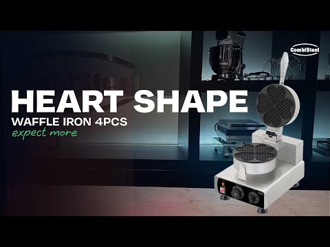 WAFELIJZER 4ST HARTJESVORM